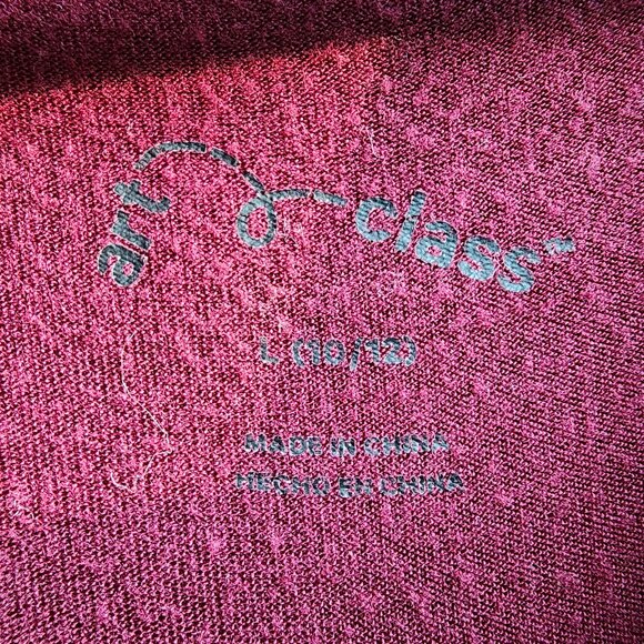 Art Class Maroon Stretch Midi Dress Size Large (10/12) - Picture 8 of 16